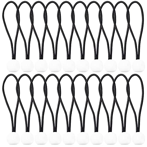Lainrrew 20 Pcs Bungee Balls, 4