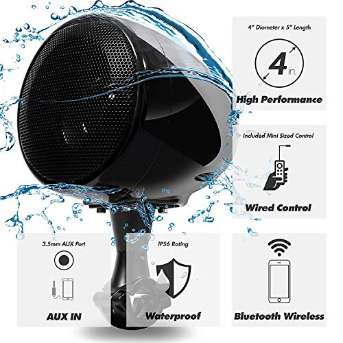 4 wheeler bluetooth speakers