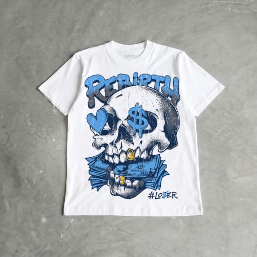 Image of DopeSkill Halloween Graphic Tee Streetwear Hip Hop Hypebeast Unisex T-Shirt Sneaker Colour Matching Shirts Spooky Graphic