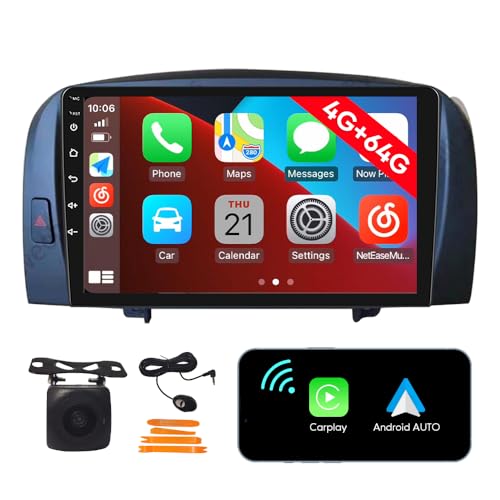 [4G 64G] Android Car Stereo FM Radio Carplay Android Auto 9
