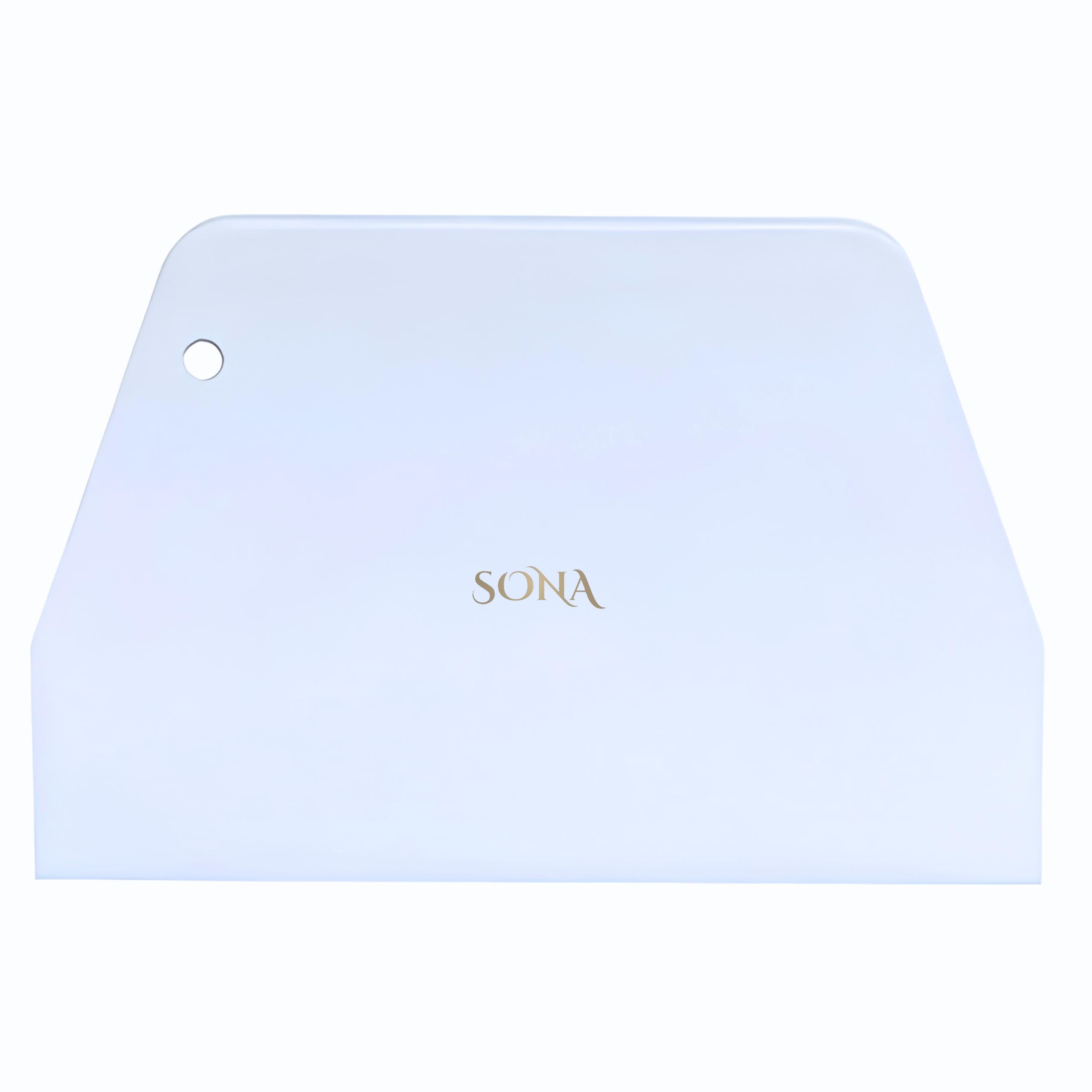Sona Dough Scraper Bowl Scraper, Food Safe Plastic Dough Cutter, Flexible Plastic Scraper, Multipurpose Food Scrappers for Bread Dough Cutting, Cake Fondant Icing (Pack of 1)-image-26