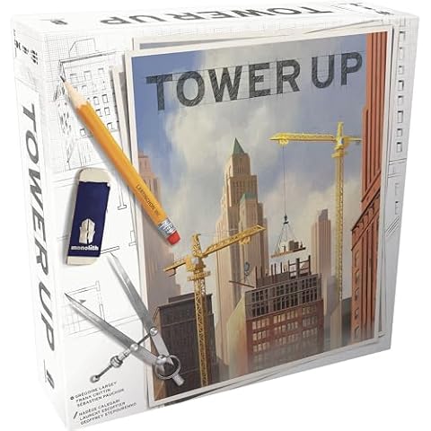 Monolith Tower Up Board Game for Ages 8+ Cover