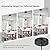 hansang Pendant Lights Kitchen Island, Modern Black Pendant Light Fixture, Kitchen Ceiling Hanging Lights, 47Inches Adjustable Rope, Farmhouse Clear Glass, E26 Base, Bulbs Not Included, 1 Pack