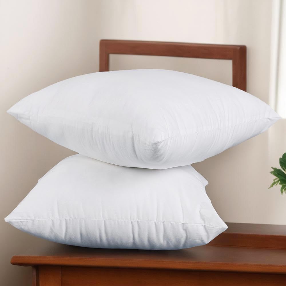 2 Federe Cuscino Quadrate 45x45 Cm In Poliestere - Cuscini Decorativi Con Cerniera Per Divano, Letto E Auto - Stampa Moderna Fronte/Retro
