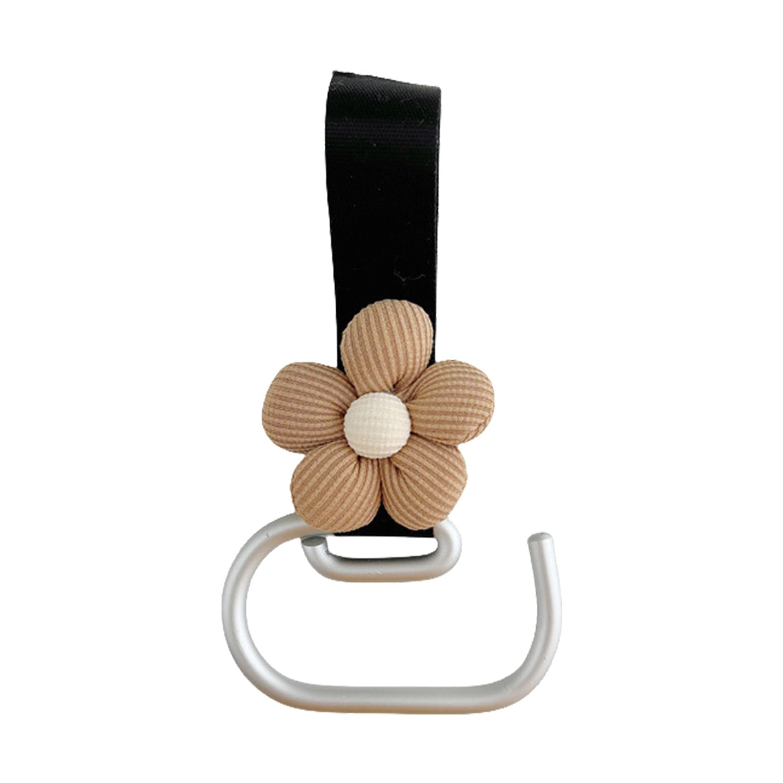 Multifunction Pushchair Holder Flower Baby Pram Hooks Cart Storage Hanger Rotating Hanging Clip Accessory