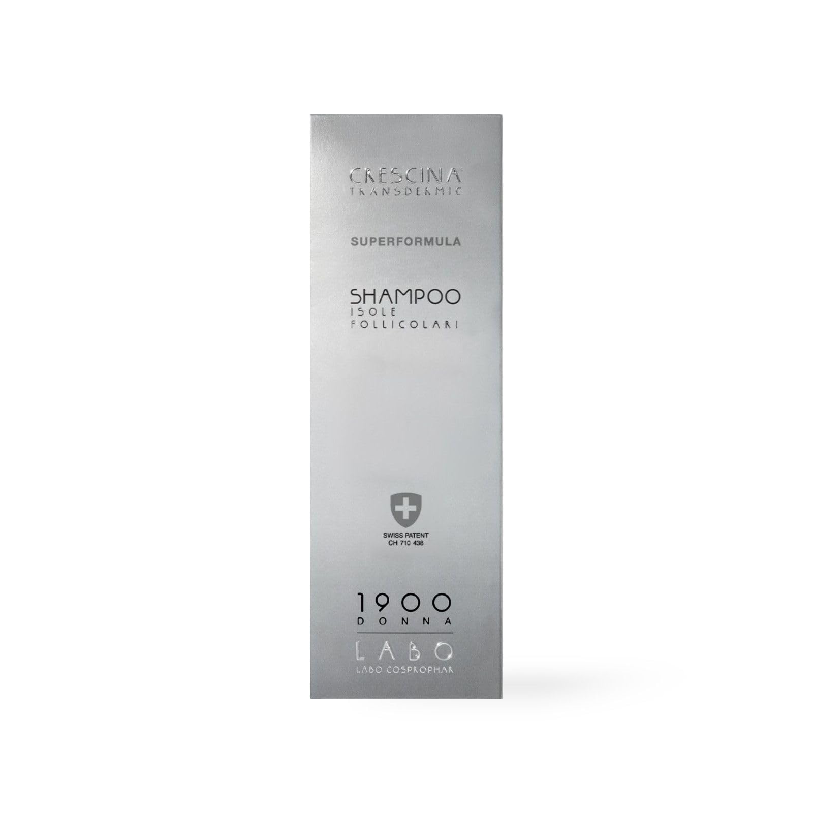 Crescina - Champú Superfomula Islas Folliculares Estimula el crecimiento para cabellos adelgazados 1900 Mujer 150 ml