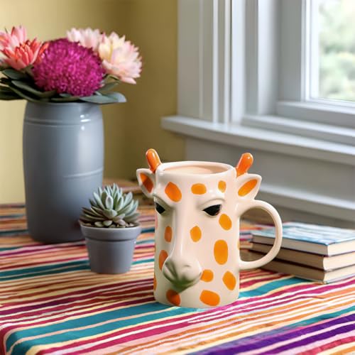 Cute-Giraffe-Mug-17oz-Kawaii-Large-Ceramic-Coffee-Mug-for-Tea-Milk-Funny-Cartoon-HandpaintedHandmade-Giraffe-Coffee-Cup-Novelty-3D-Animal-Mug-Gift-for-Men-Women-Microwave-Safe Cute Giraffe Mug 17oz Kawaii Large Ceramic Coffee Mug for Tea Milk Funny Cartoon HandpaintedHandmade Giraffe Coffee Cup Novelty 3D Animal Mug Gift for Men Women Microwave Safe