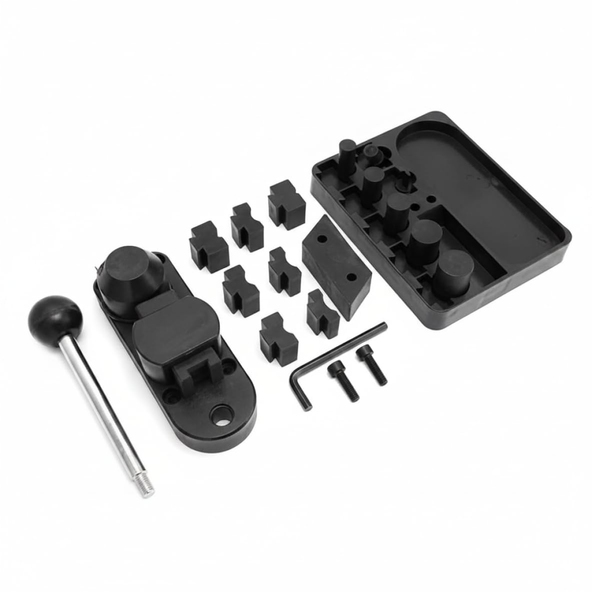Máquina de acero y plástico para doblar anillos con matrices de joyería R6-R11