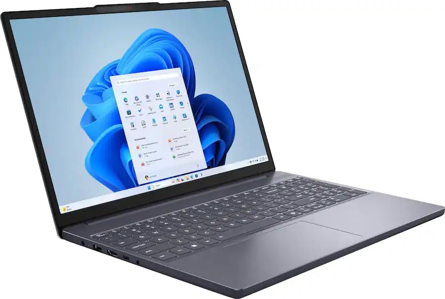 Image of Lenovo 2026 Laptop | IdeaPad Slim 3 | 15.3 inch 1920x1200 Touch IPS | AMD-8 Core Ryzen 7 8840HS | 24GB DDR5 | 2TB SSD | Windows 10 Pro | Wi-Fi 6 - BT 5.2 - Backlit KB - 1080p + IR Camera - Luna Grey
