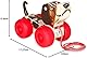 Fisher Price Classics Little Snoopy Hundespielzeug zum Nachziehen mit interaktiven Funktionen, Spielzeughund für Kinder, Fisher Price Spielzeuge, Tierspielzeug Geschenk für Kinder ab 1 Jahr