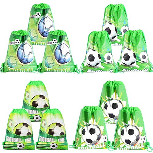 Osuter Mochilas Fútbol de Cuerdas  12PCS con Cordón Tela no Tejida Bolsas de Infantiles
