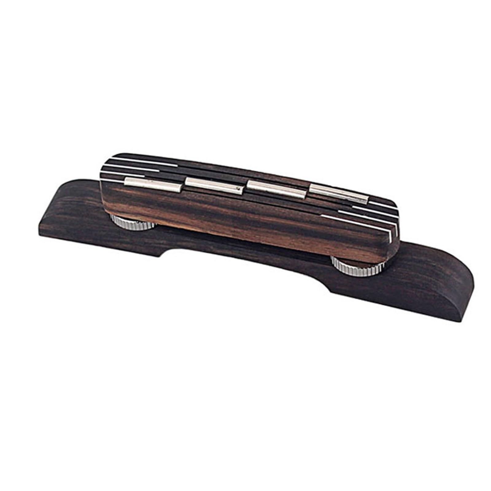 Trwały Mostek Z Palisandru Do Gitary Basowej Mandoliny Regulowany(Rosewood)