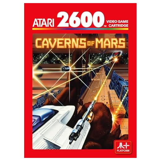 Caverns of Mars (Atari 2600+) Cartridge