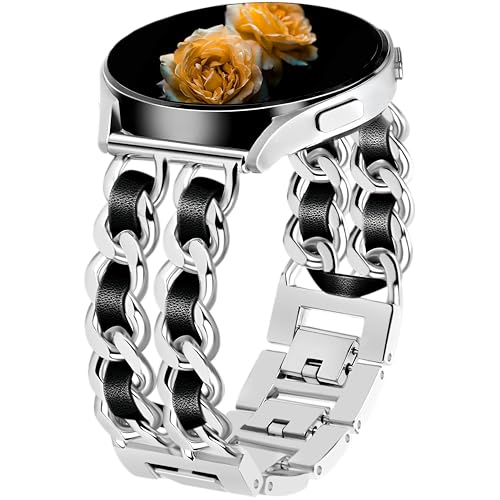 Bracelet Métal Chaîne Ajustable 20mm 22mm pour Samsung Galaxy Watch 7/FE/6/5/4