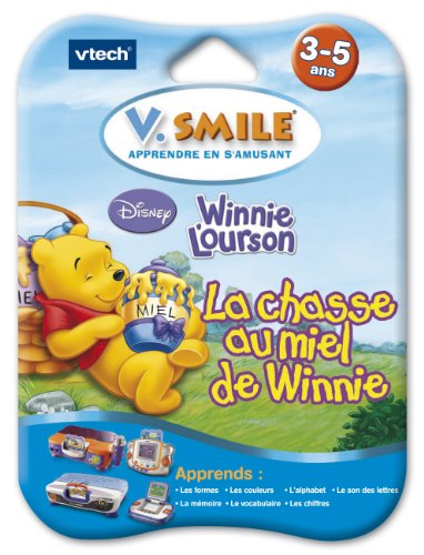VTech - Cartouche de jeu V.Smile (Motion) Winnie L'Ourson - 84385