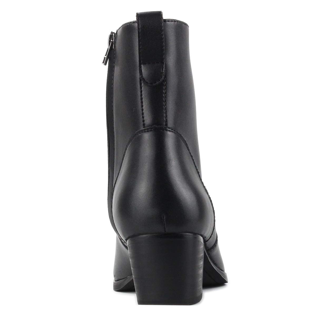 OSSTONE Chelsea Stiefel für Männer High Heels Herren Kleid Schuhe Reißverschluss Stiefel OS-JY016-DE