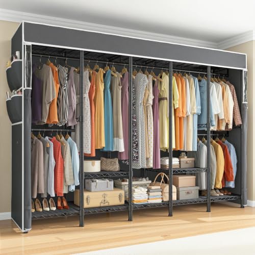 Raybee Clothes Rack with Cover