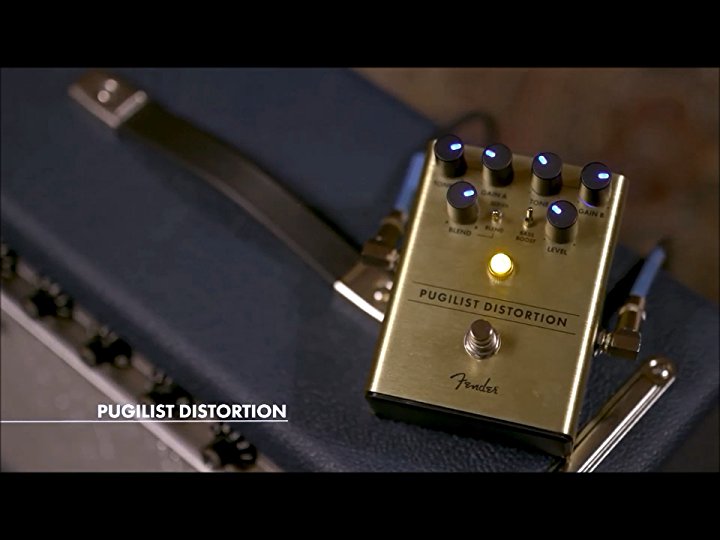 Amazon | Fender エフェクター Pugilist Distortion Pedal(電池付属  