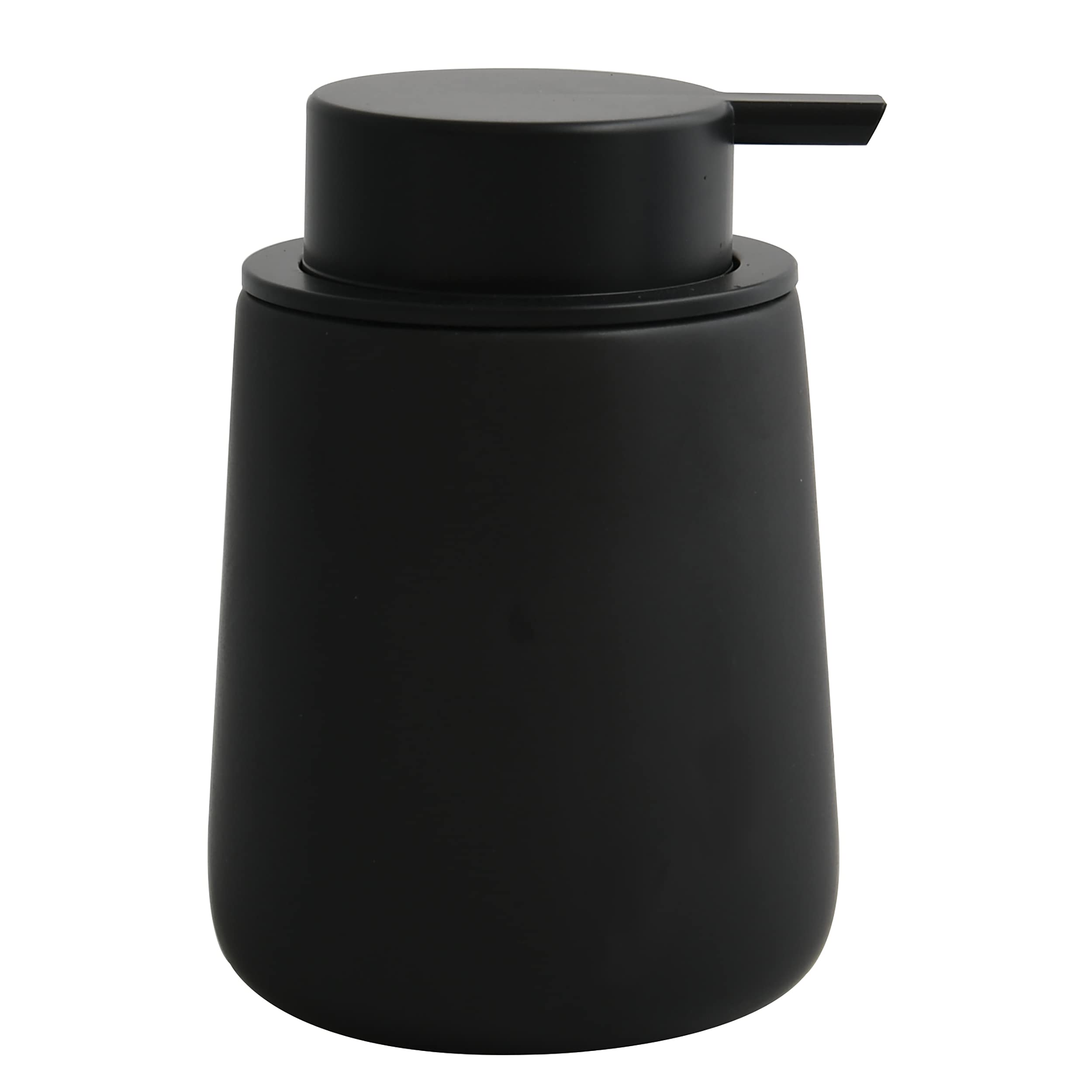 MSV MAONIE Ceramic Soap Dispenser Matte Black, Standard
