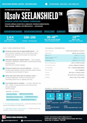 IQsolv SEELANSHIELD Waterproof Coating - Image 2