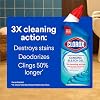 Clorox Toilet Bowl Cleaner Clinging Bleach Gel, Kills 99.9% of Bacteria and Viruses, Ocean Mist, 24 Fl Oz, Pack of 2