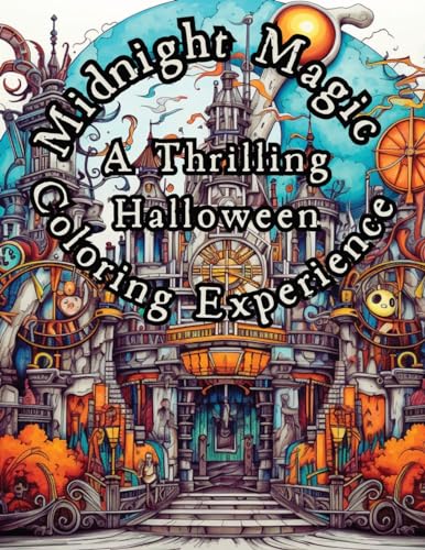 Midnight Magic A Thrilling Halloween Coloring Experience