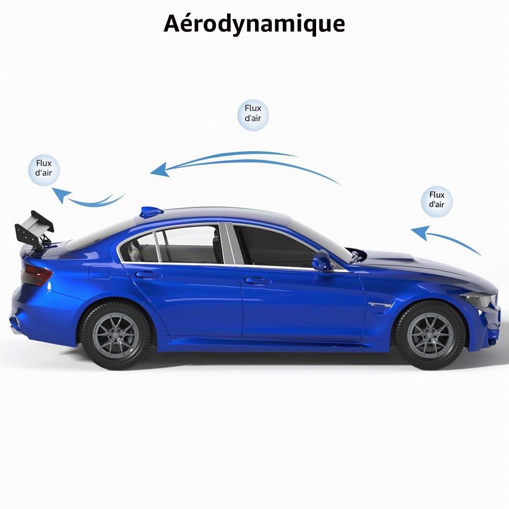 Aileron arrière universel double couche réglable aileron arrière Wing GT Racing Drift Spoiler arrière Aile arrière universel en aluminium modification du véhicule