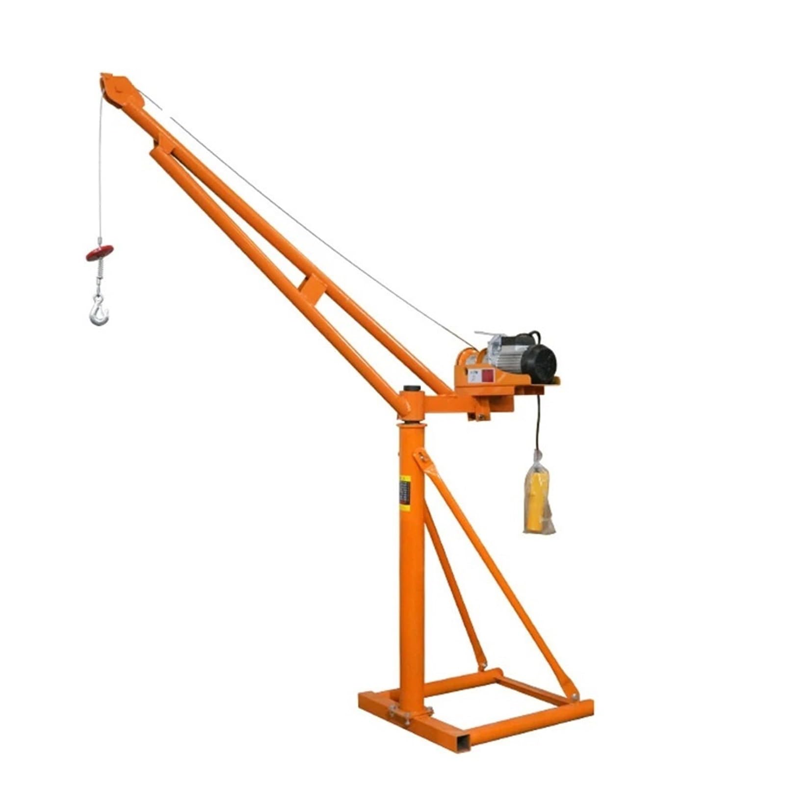 Outdoor-Dachkonstruktion, Dekoration, Elektrische Hebemaschine, Kleiner Hydraulischer Hebe- Und Futterkran Für Den Haushalt Elektrischer Hebezeug-Stützarm flaschenzug