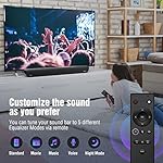 OXS S5 Sound bar for TV with HDMI eARC, Dolby Atmos 3.1.2 Built-in Subwoofer, Center Speaker, Bluetooth & Multi Wired Connection, 5 EQ, 4K HDR Passthrough, 230W, Home Theater Audio Wall Mounted - Image 5