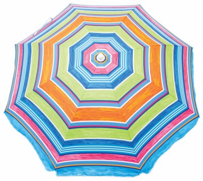 Rio Brands UB71-TS Beach Umbrella, 6-Feet