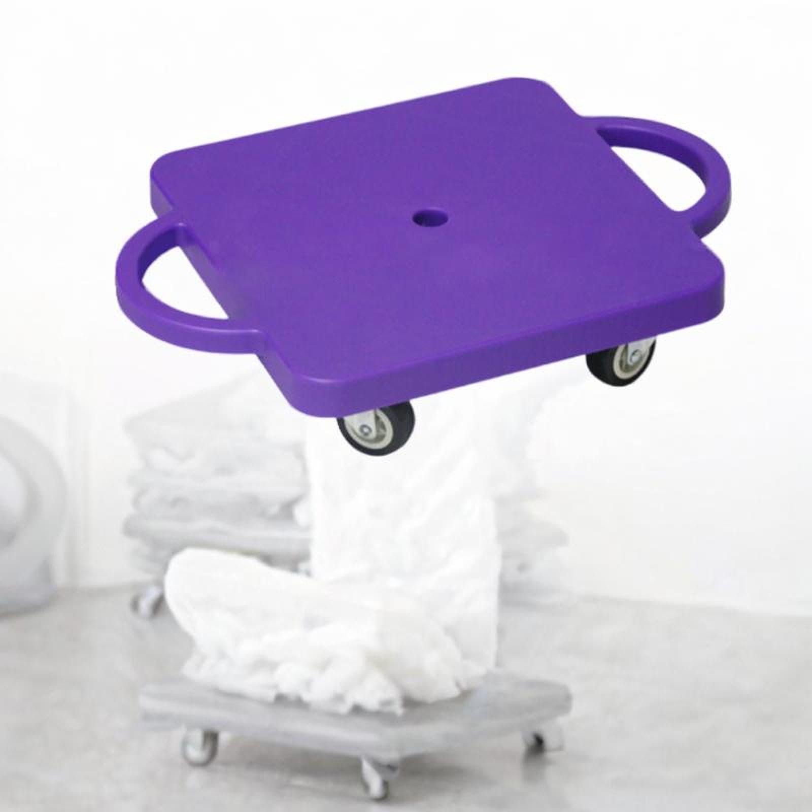 Juguete Infantil con Asas, Tabla de Asiento con Ruedas Silenciosas, Juguete de Equilibrio Motorizado, Estructura de PP Segura, Adecuado para