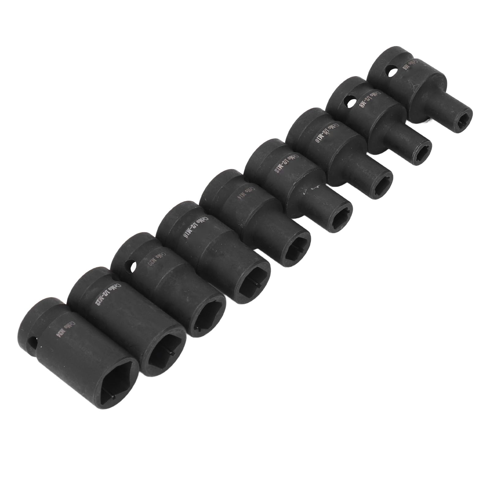 Presa quadrata per rubinetto, M6 M8 M10 M12 M14 M18 M20 M22 M24 CR, acciaio molibdeno da 1/2 pollici, ad alta resistenza, per chiave elettrica o manuale