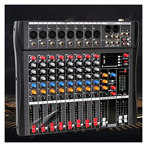 Sistema de consola de placa de sonido Mezclador Mezclador de sonido Dj Controlador bluetooth Tarjeta...