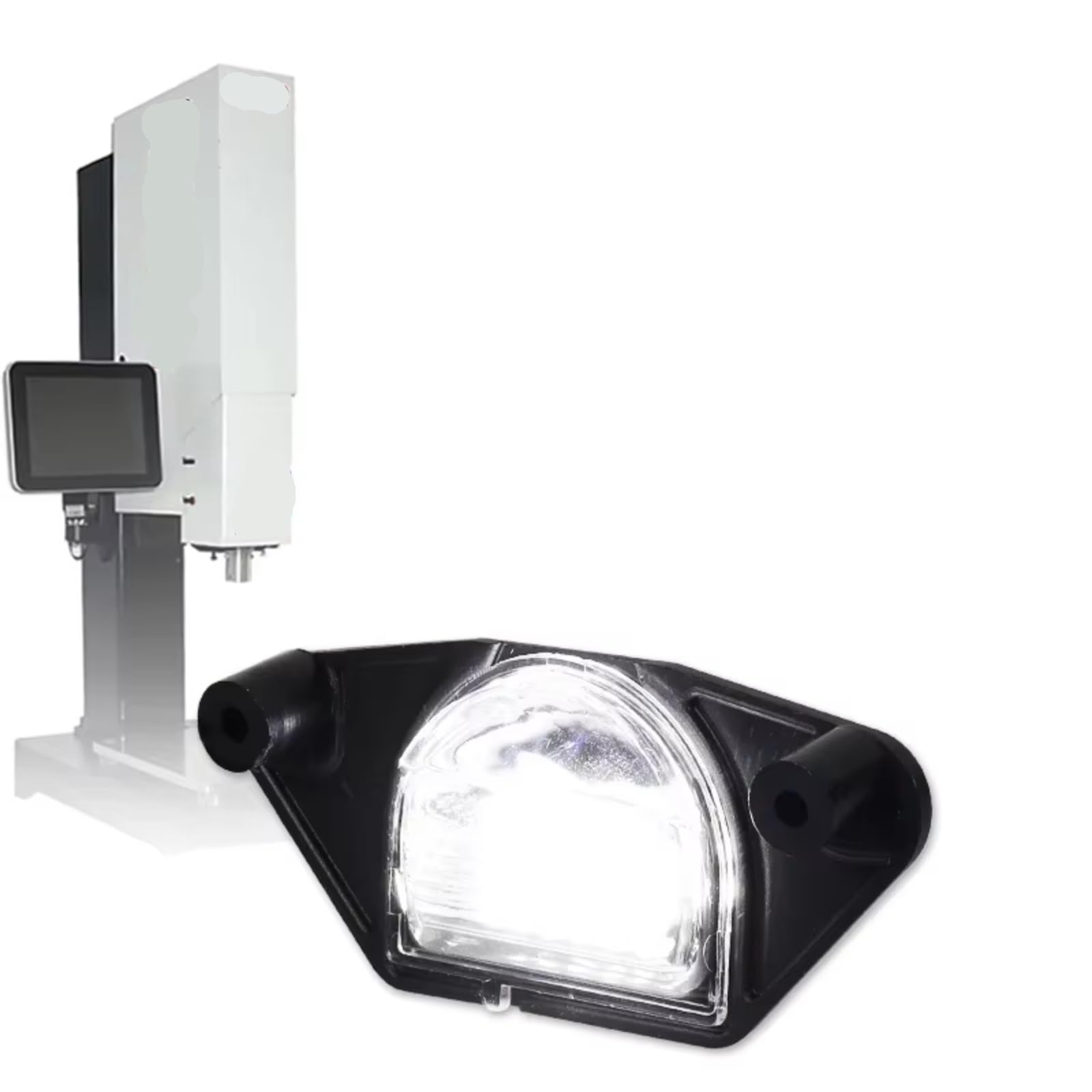 Conjunto de luz de matrícula para Pontiac Aztek 2001-2005 y Fiero 1984-1988. Bombilla de matrícula 16519986.