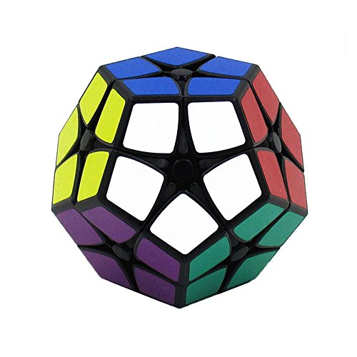 Wings of wind - Lisse et de Vitesse Cube megaminx, Cube de Puzzle dodécaèdre (2x2 Noir)