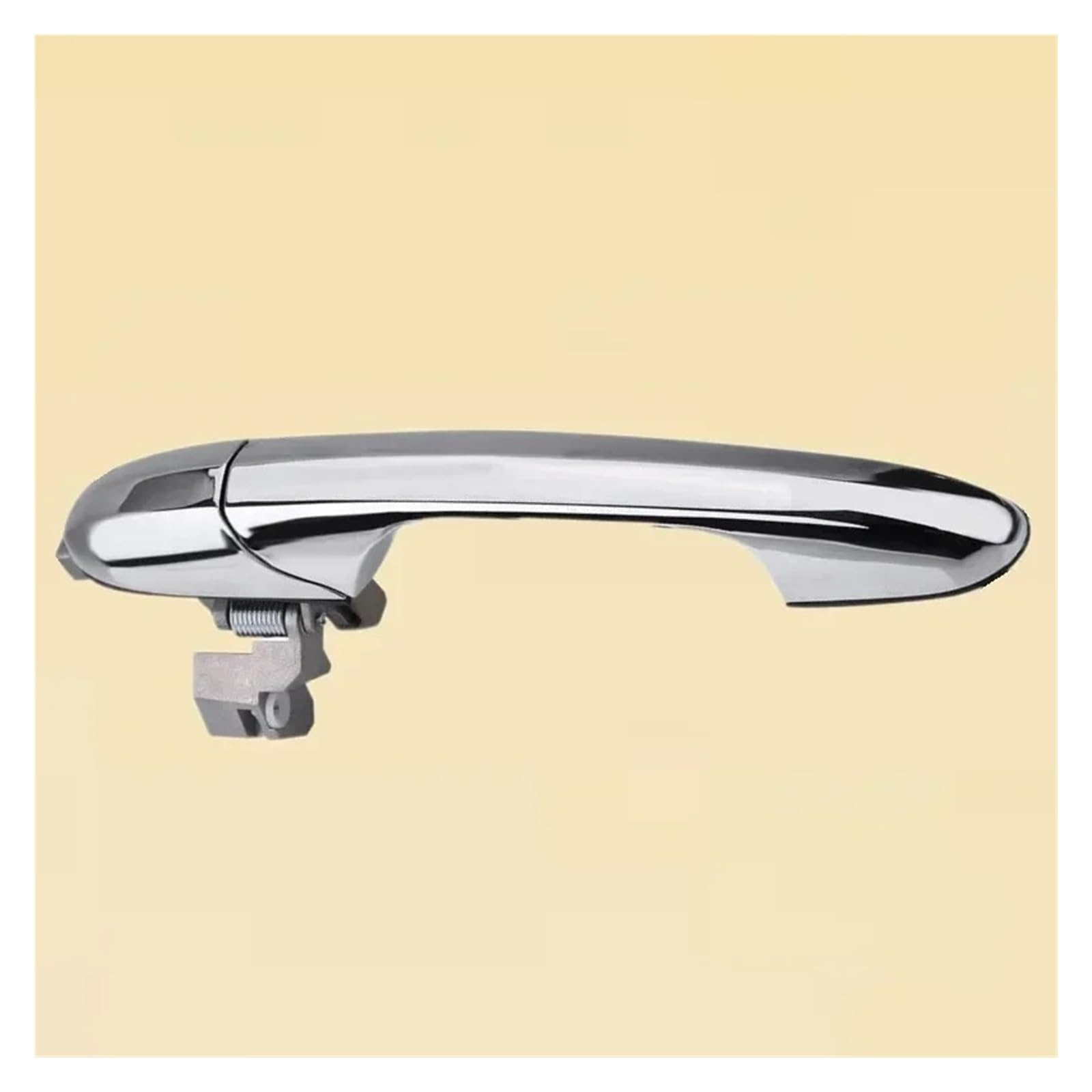 SAUANMNKTP Exterior Door Handle for Car for Fiat 500 2007-2020 735592026 735592012 Passenger Side and Driver Exterior Door Handle Chrome(Passenger Side)