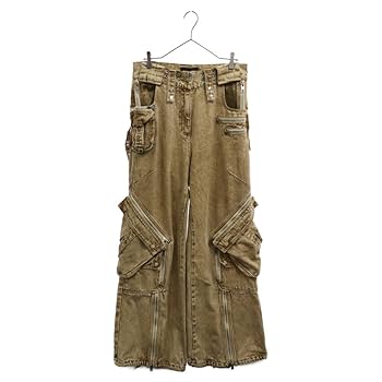 no faith studios デニムカーゴパンツ NO/FAITH STUDIOS CARGO DENIM PANTS BLACK