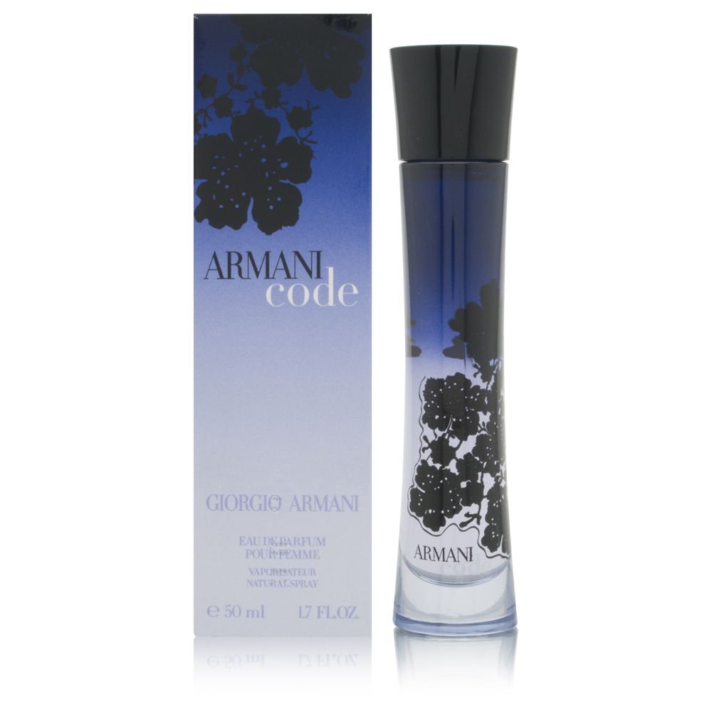 Giorgio Armani Code For Women Eau De Parfum Spray, 50ml - Apple, Lavendar, Citrus, Cummin & Woods