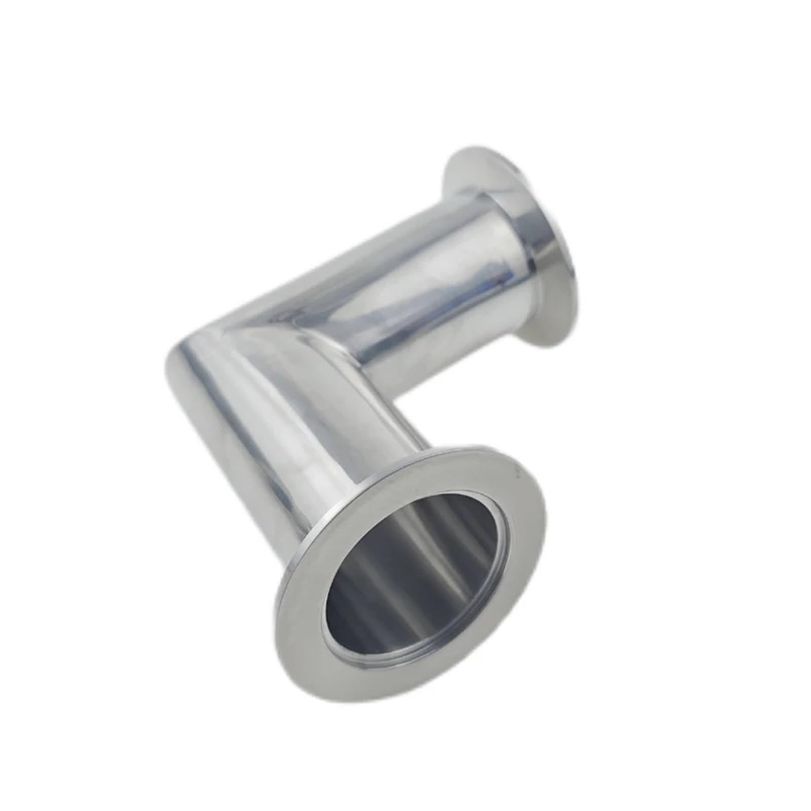 AARTERZZA KF40 Vacuum 90 Degree Right Angle Elbow 304 Stainless Steel Tri Clamp Flange Joint Pipe Fitting Tube