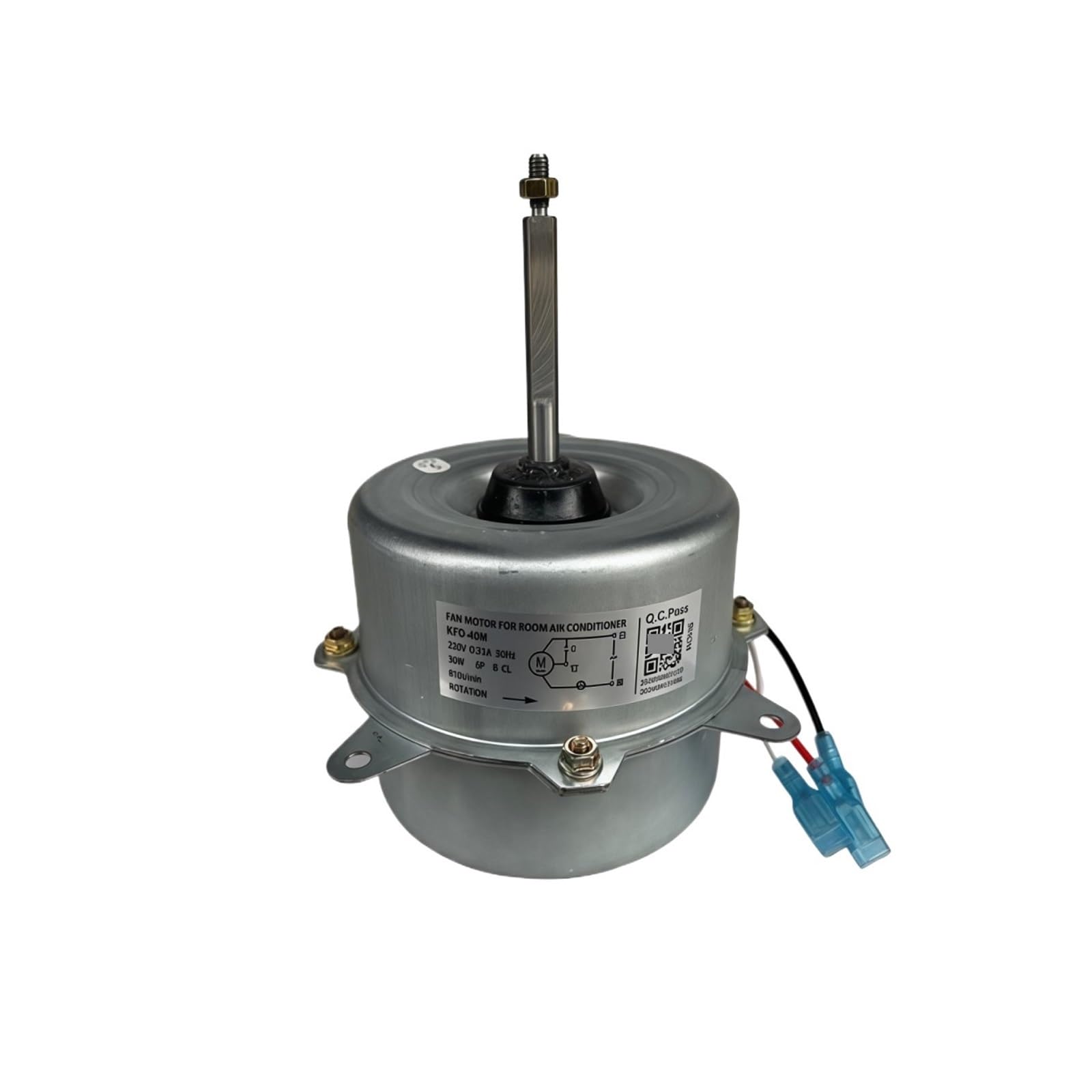 Motor de aire acondicionado ventilador de motor externo de aire acondicionado compatible con Haier KFD-30AL1 Motor de ventilador 0010404261L/KFD-40M2 Reemplace el motor del aire acondicionado