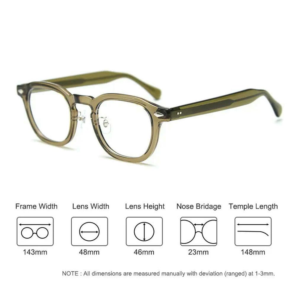 JJDFW retro owalne oprawki do okularów przezroczyste soczewki męskie oprawki okulary damskie okulary