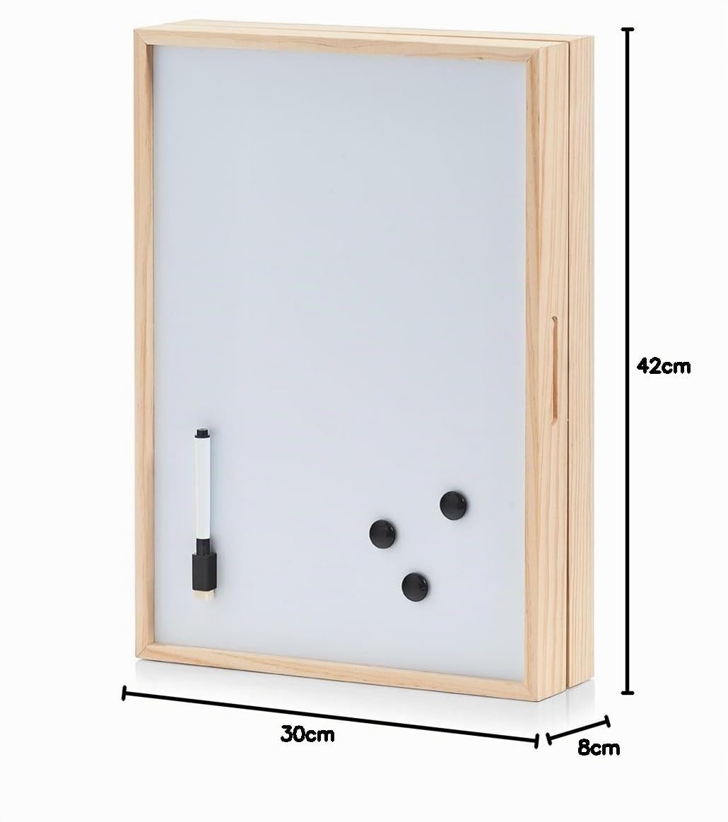 Zeller Present SCHÖNER Leben. PRAKTISCH WOHNEN. Schlüssel-/Memo-Box m., 42 x 30 x 8 cm