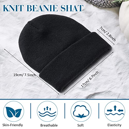 Yahenda 50 Pcs Beanies Hats Bulk para Hombres y Mujeres miniatura 2