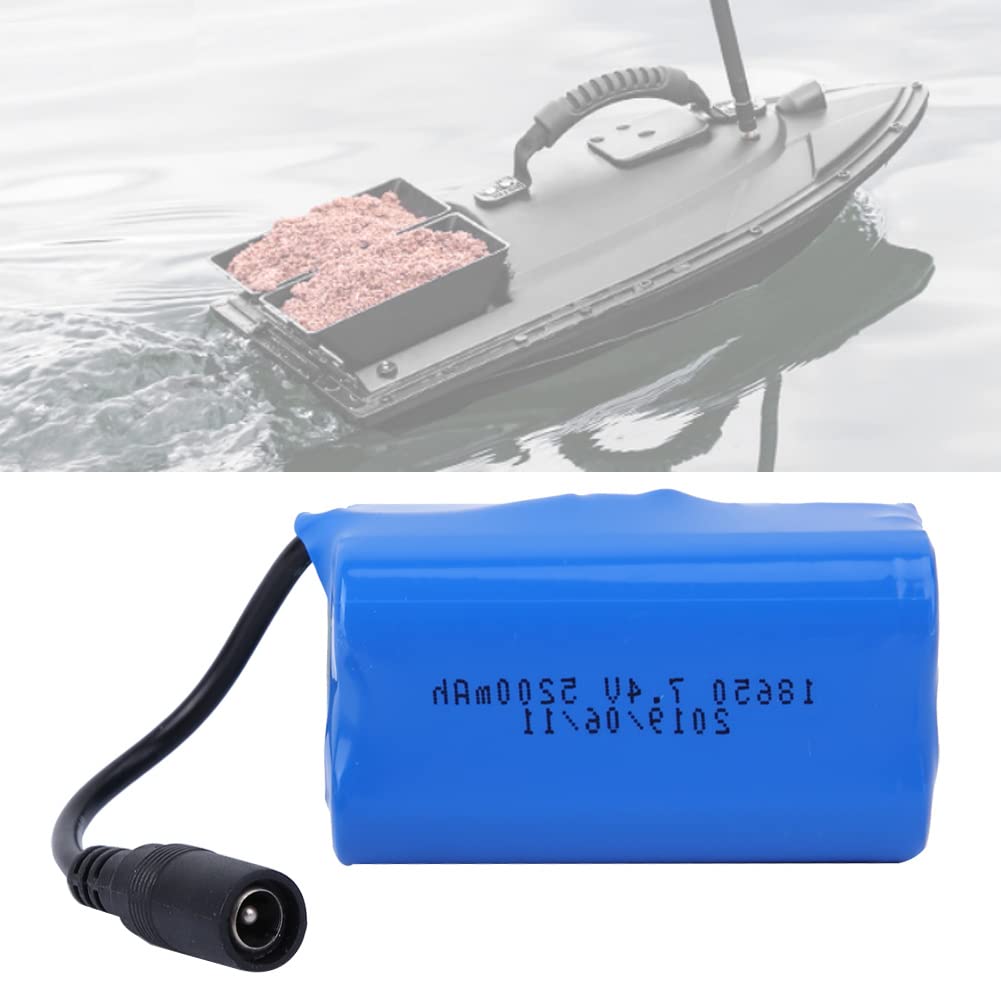 Batería de Barco de Cebo Uxsiya,Baterías de Barco de Cebo 8 × 6 × 5,Batería de Actualización RC para Barco de Cebo de Pesca Al Aire 2011 5