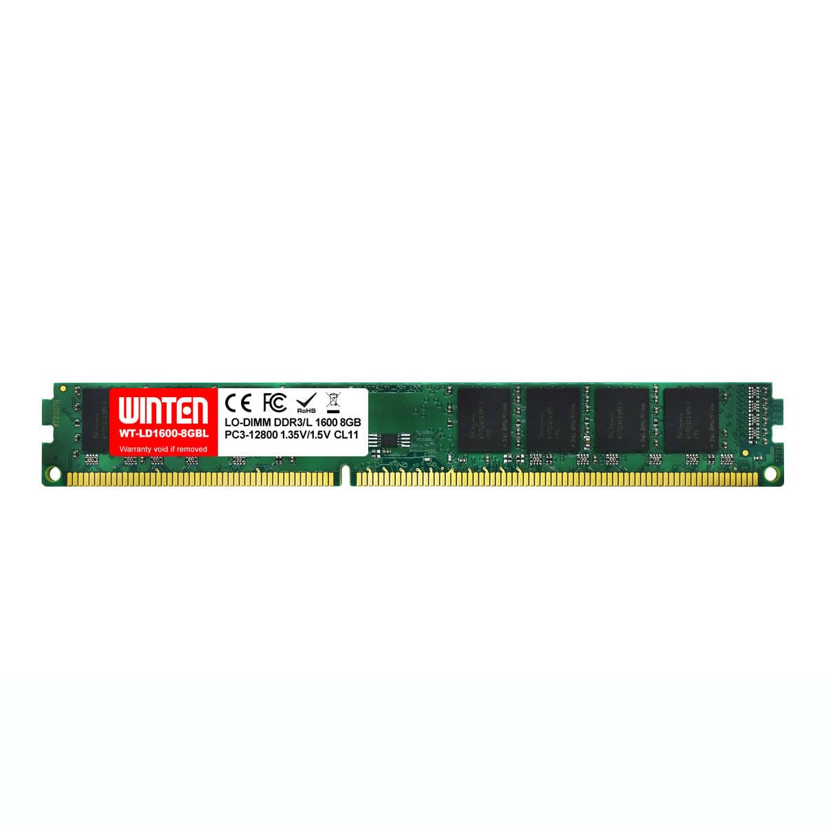 Amazon.co.jp: WINTEN デスクトップPC用メモリ DDR3-1600 8GB 低電圧