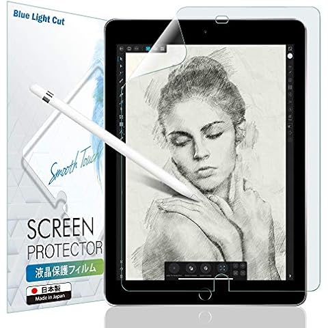 BELLEMOND Blue Light Cut Paper Screen Protector c/w iPad 10.2" (2021/2020/2019)- Write, Draw & Sketch with the Apple Pencil as if using on Paper - Reduces Eyestrain - Anti Reflection - 1PC Cover