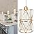 Zlierop Brushed Gold Pendant Light, Modern Kitchen Pendant Lighting Over Island, Pendant Lighting with Clear Glass Shade, Glass Pendant Lights Kitchen Island, Foyer, Dining Room, Entryway
