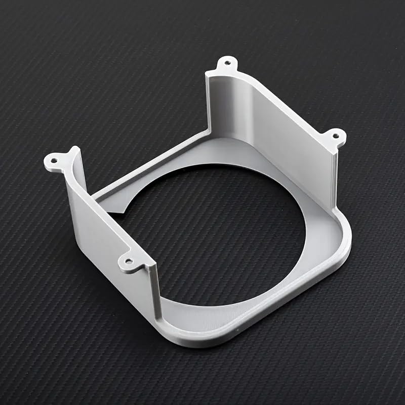 Image of Azoth Sleek Mac mini M4 /M4 Pro Underdesk Stand - Must-Have M4 Mini Accessory for Modern Office Setups & Startups - Improved Cooling & Quick Access to Power Button with Screws