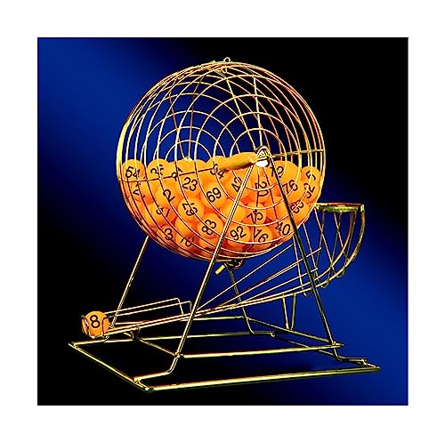 Lottery Machine - Selector de bolas de bingo para eventos y fiestas, selector de números de tocadiscos grande, ideal para juegos de grupo