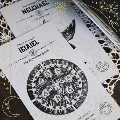 正規品タロットカード 古代魔法の神髄?カバラの天使召喚のエンジェル